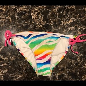 Small Colorful String Bikini Bottom